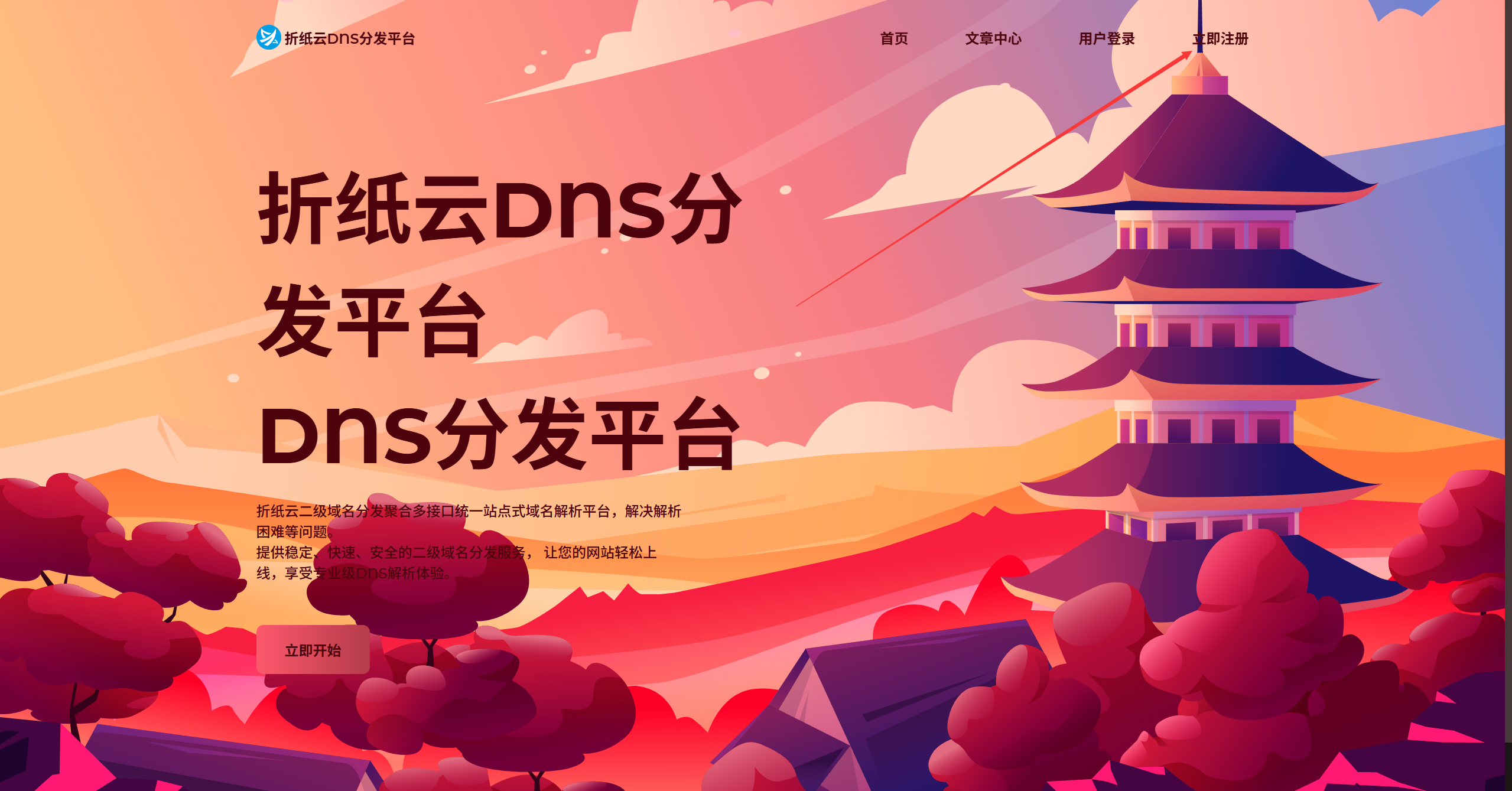 折纸云DNS分发平台操作使用教程，从0-1教你如何购买域名-博客喵
